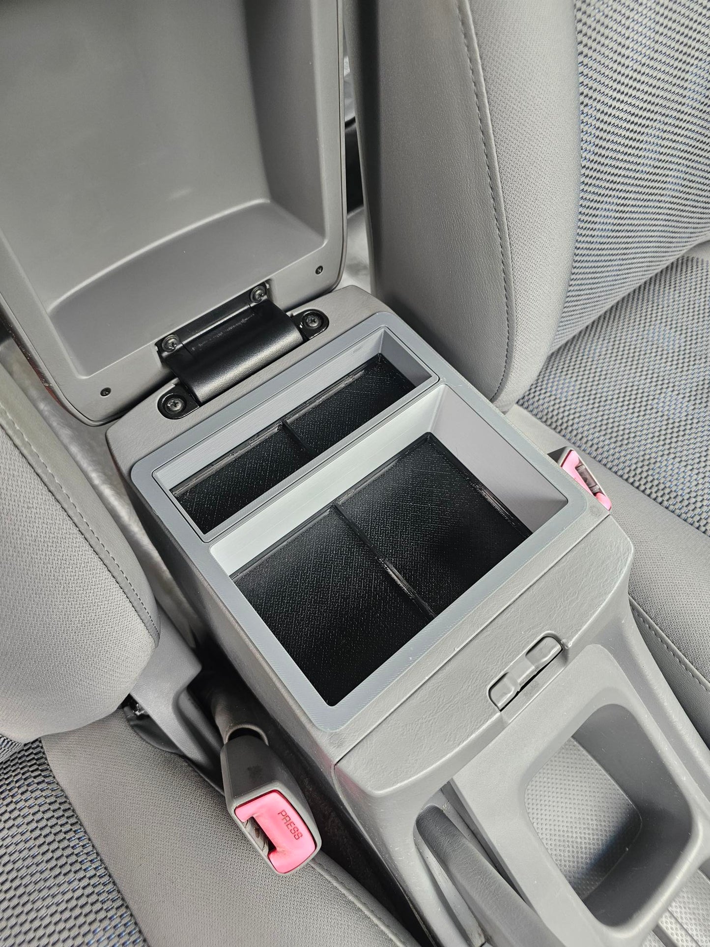 Toyota Hilux N70 Centre Console Organiser Insert – Clean OEM Storage Upgrade
