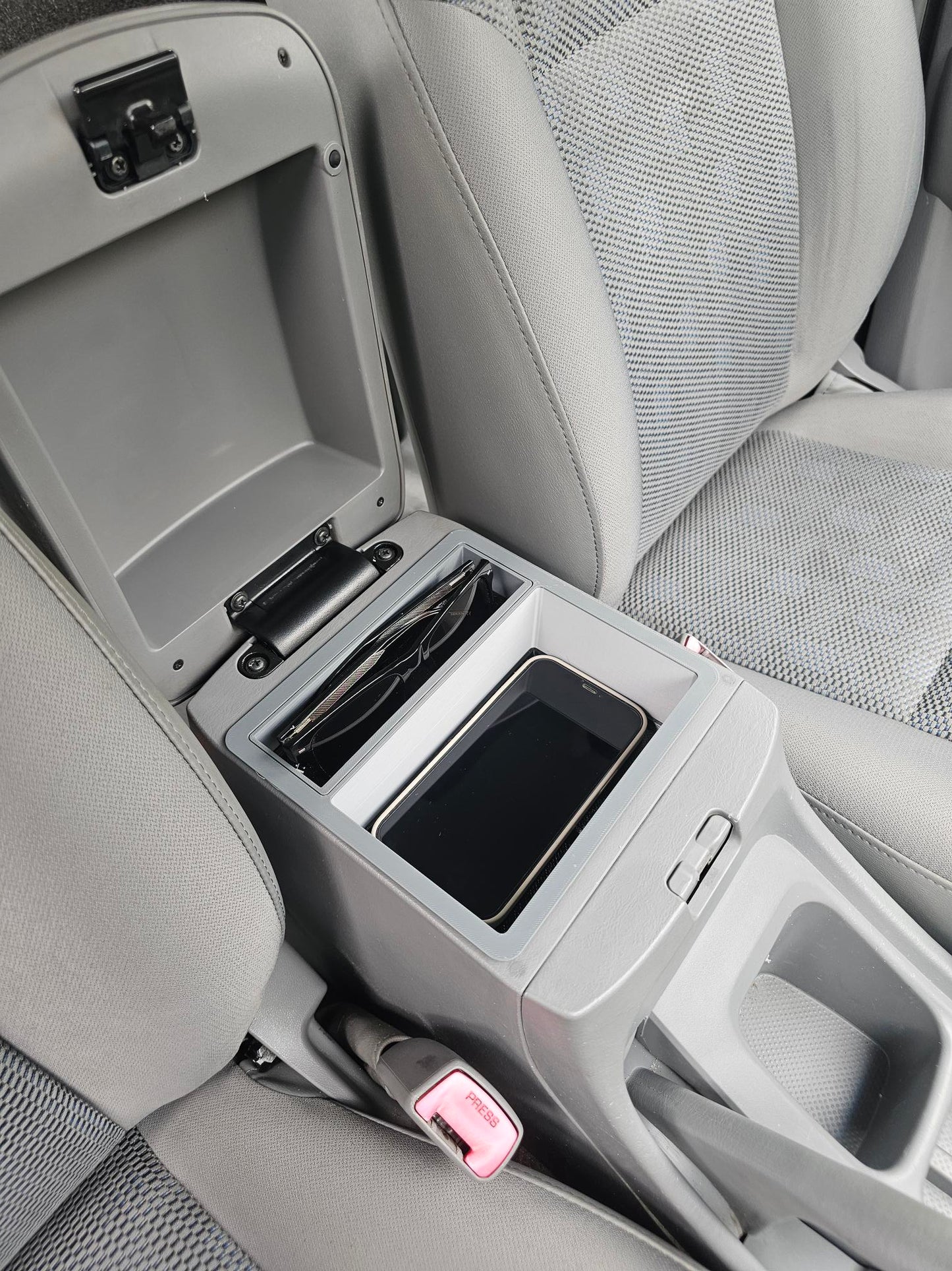 Toyota Hilux N70 Centre Console Organiser Insert – Clean OEM Storage Upgrade