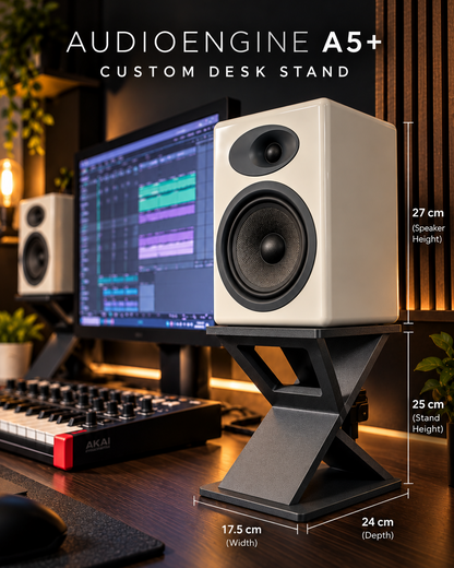 Custom Desk Stands for Audioengine A5+ Speakers